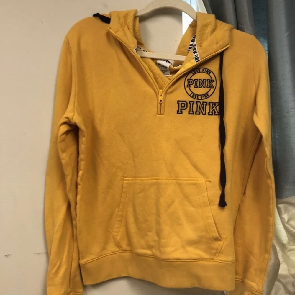 Victoria Secret PINK HALF-Zip Hoodie